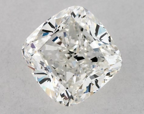 GIA 0.53 Carat H-VS1 Ideal Cut Cushion Modified Diamond